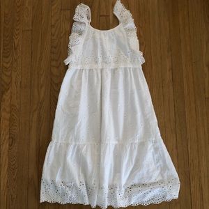 Zara Girls Eyelet Maxi New Without Tags 11-12 Perfect For Easter Graduation